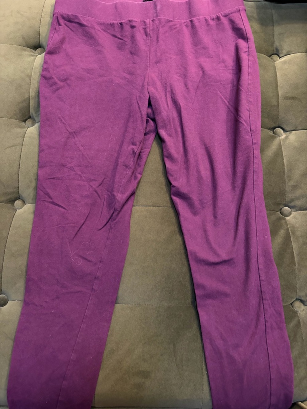 Torrid Purple Stretch Leggings